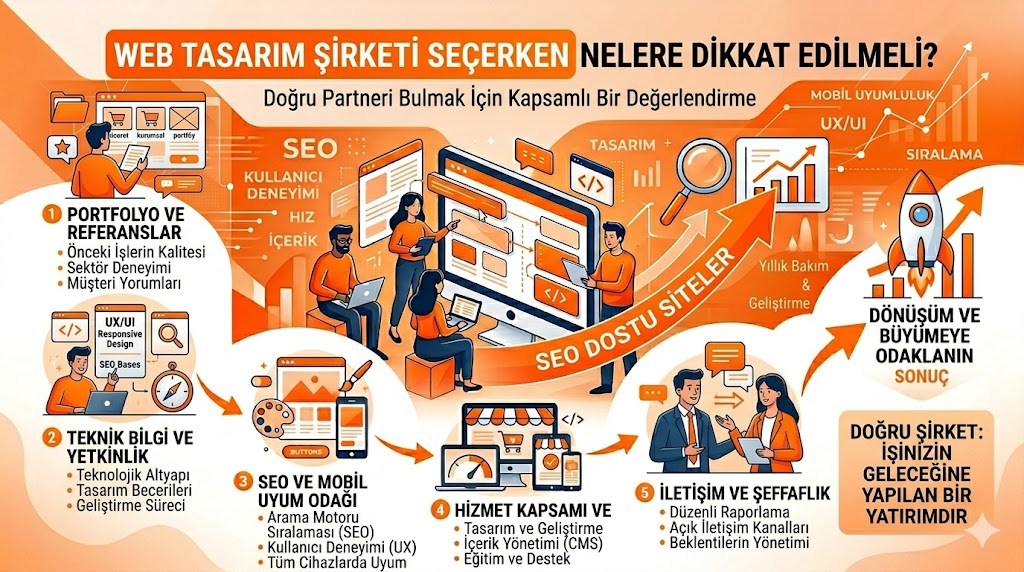 Web tasarım şirketi seçim kriterleri