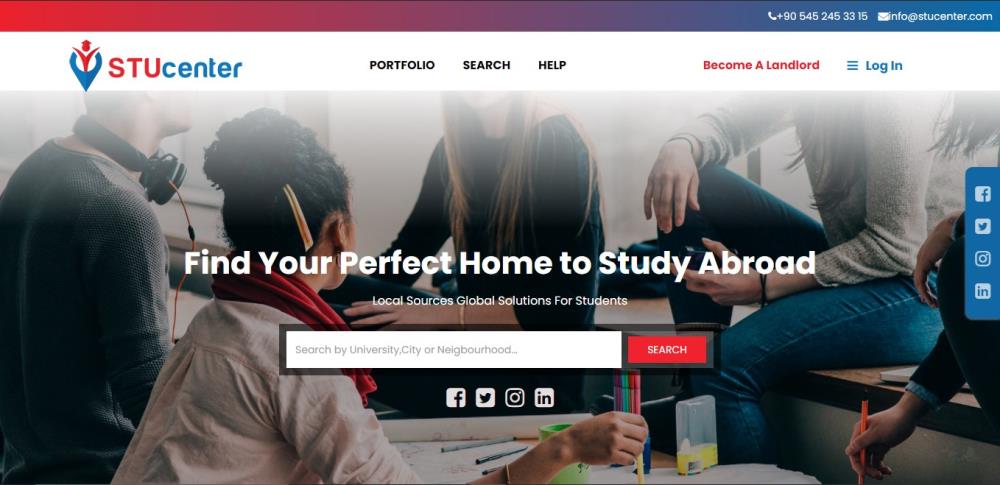 STUcenter Web sitesi Tasarımı  için TTR Bilişim' i Tercih Etti . 