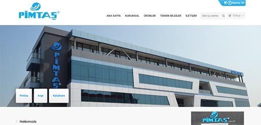 Pimtaş Plastik Web sitesi Tasarımı  için TTR Bilişim' i Tercih Etti . 