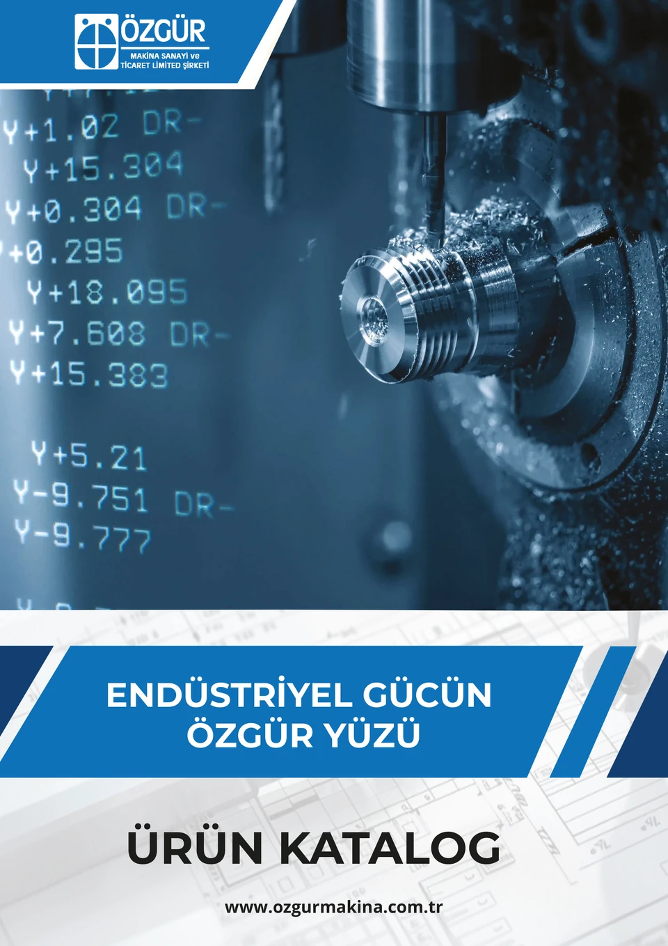 Özgür Makina Sanayi Katalog Tasarımı