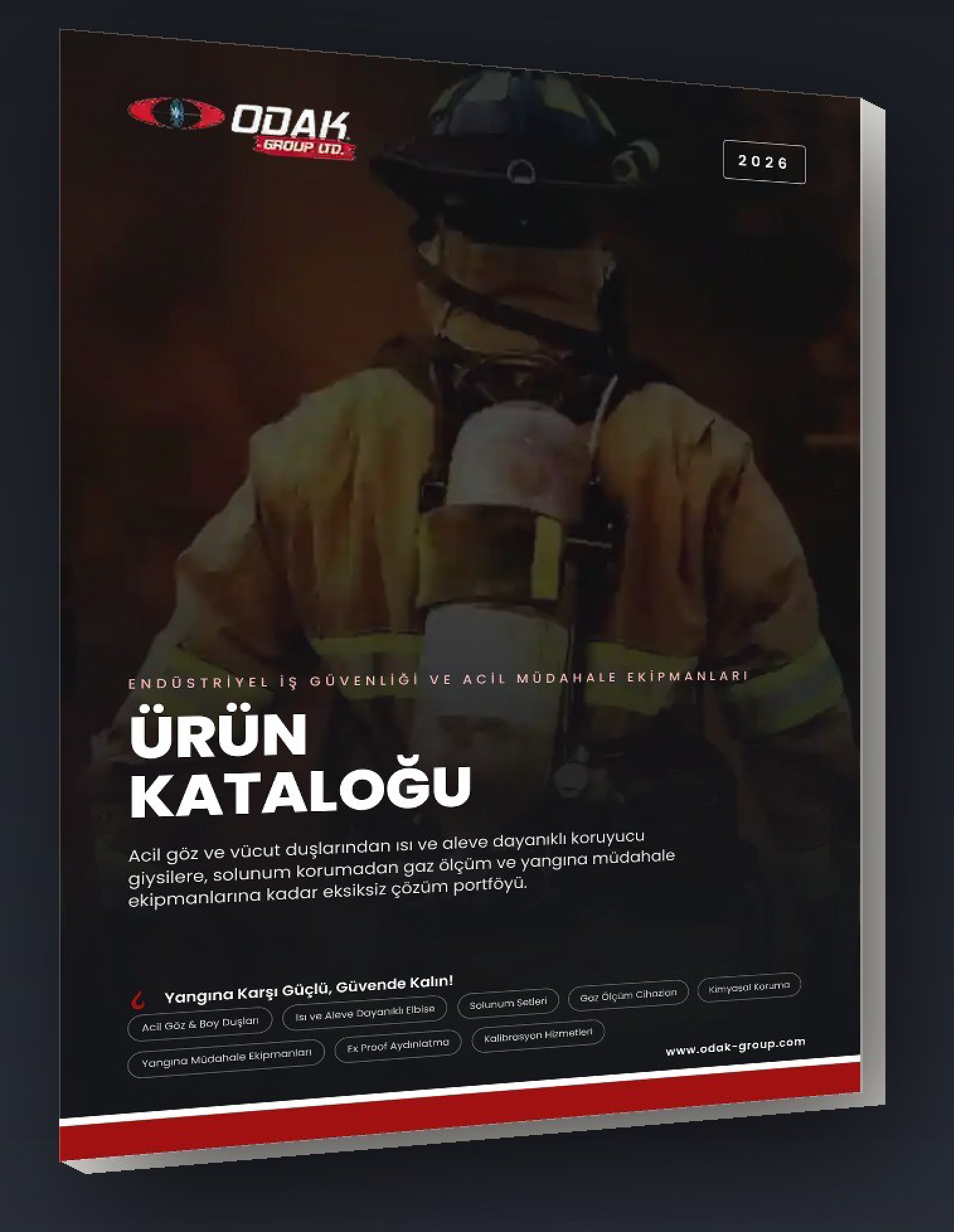 Odak Group Katalog Tasarımı katalog kapağı
